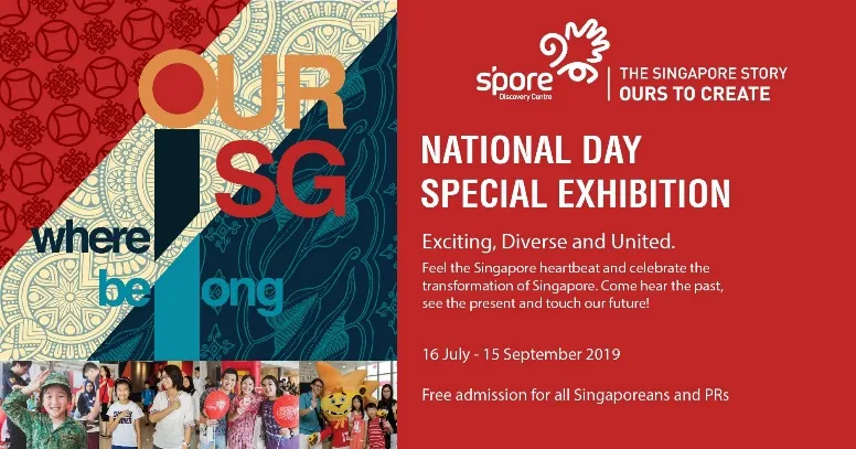 Where I Belong National Day special exhibition poster